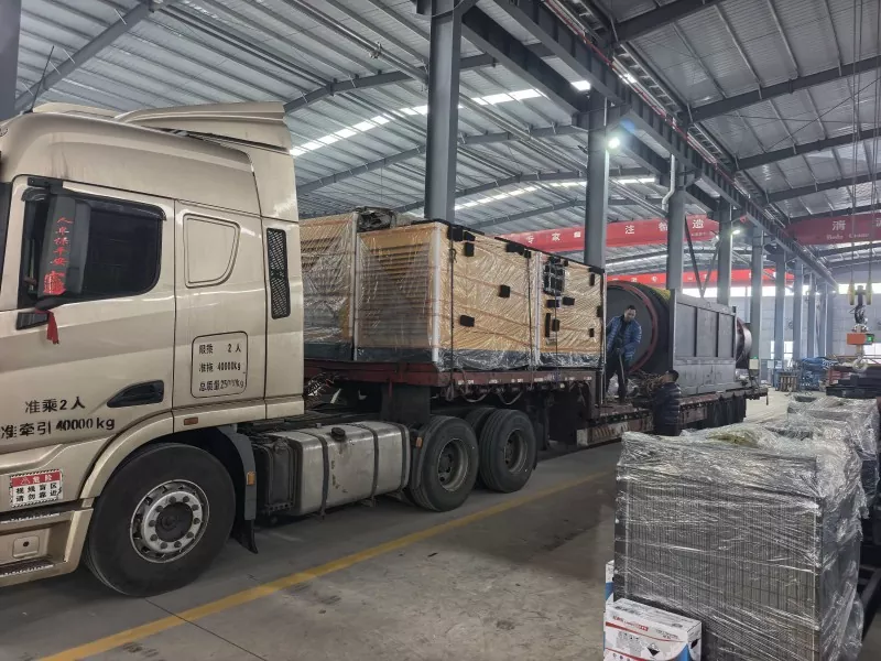 Jinqi Mining Machinery šalje seriju opreme za odvajanje i podršku bubnjem u Rusiju