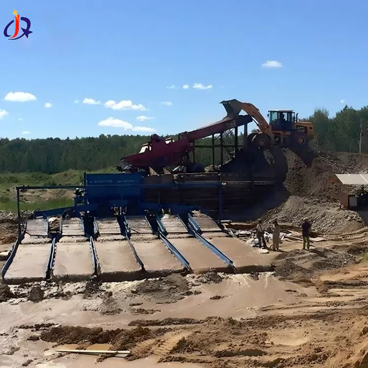 Postrojenja za ispiranje glinenog aluvijalnog zlata