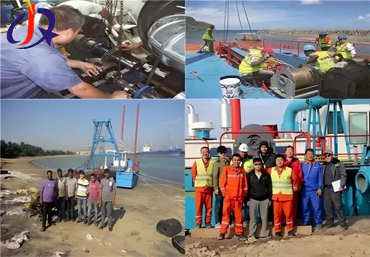 Sand Suction Dredger for River Sand Extraction